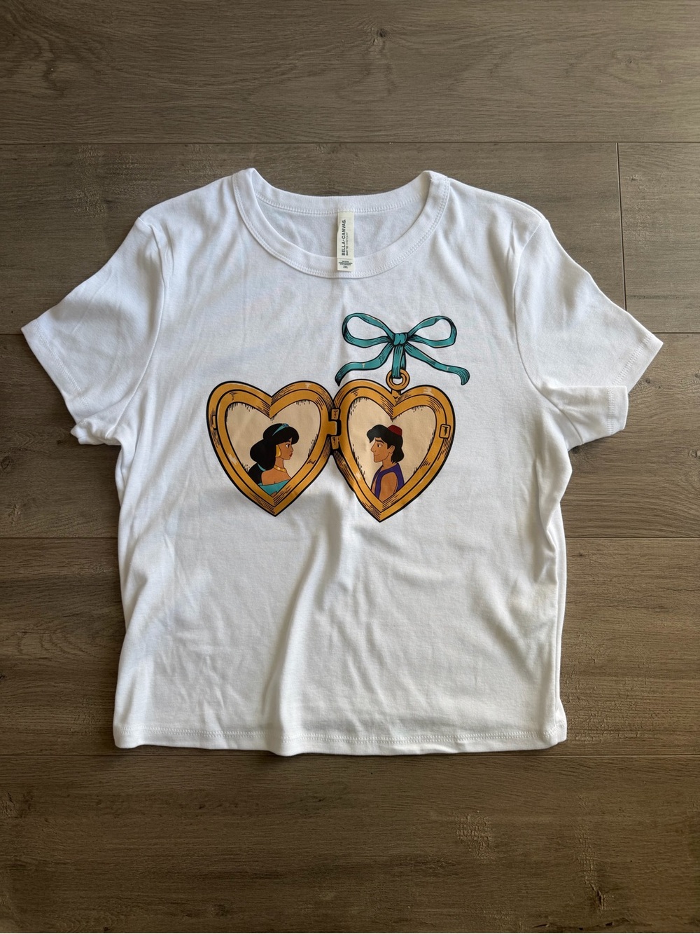 Disney Aladdin and Jasmine babydoll t-shirt - size 2XL